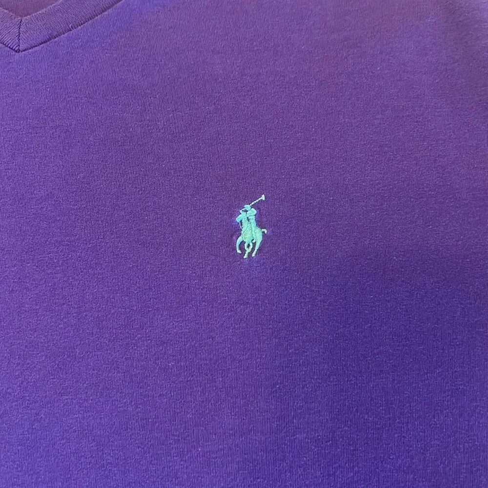 Ralph Lauren Purple Short Sleeve Polo